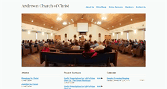 Desktop Screenshot of anderson-church.org